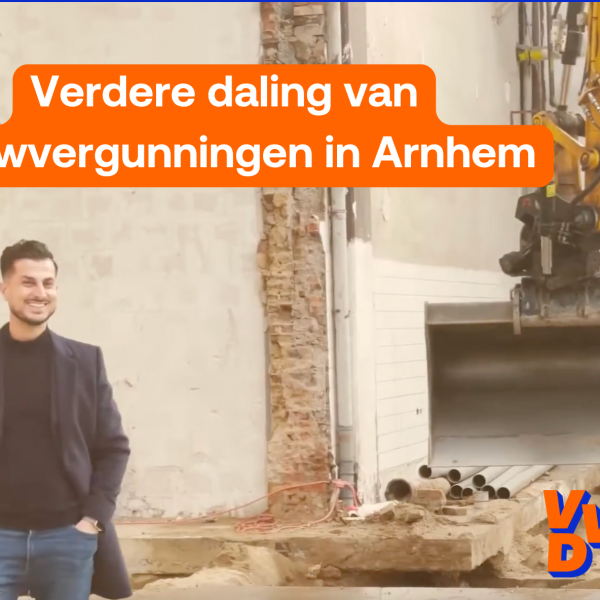 Verdere daling van bouwvergunningen in Arnhem Verdere daling van bouwvergunningen in Arnhem