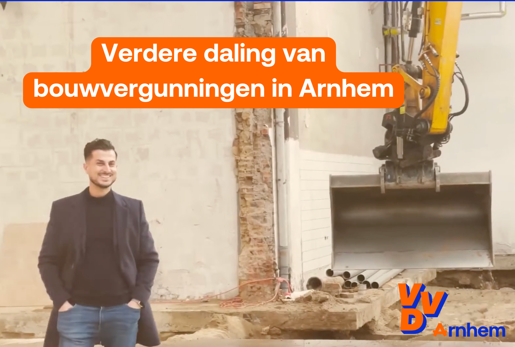 Verdere daling van bouwvergunningen in Arnhem